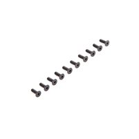 Losi Rock Rey/Baja Rey Flat Head Screws, M2.5 x 8mm (10)