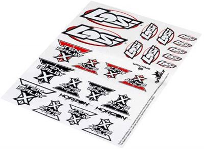 Losi Ten Rally-X Decal Sheet