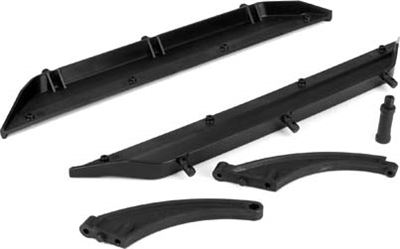 Losi 1/5th DBXL Chassis Side Guards And Chassis Braces