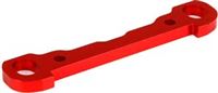 Losi 1/5th DBXL Front Hinge Pin Brace, red aluminum (1)