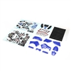 Losi Promoto PM-MX Blue Plastics set w/ Wraps