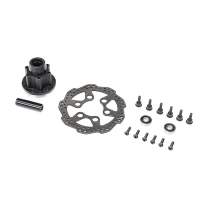 Losi Promoto PM-MX Front Hub Assembly, complete