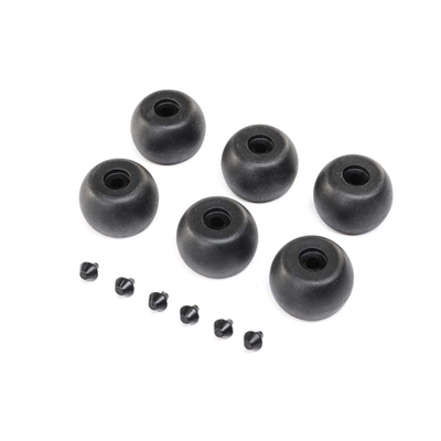 Losi Promoto PM-MX Lean Bar Wheels and Stops (6)
