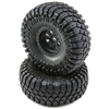 Losi Rock Rey Maxxis Creepy Crawler LT Tires Mounted on Black Rims (2)