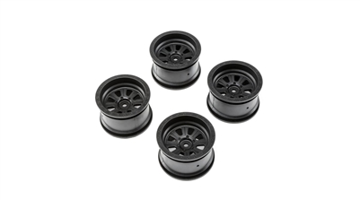 Losi Rock Rey 2.2" Rims, black (4)