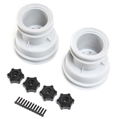 Losi LMT 2.6/3.5" Rims, silver