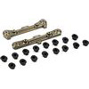 Losi 8B/8T 2.0/3.0 LRC Adjustable Rear Hinge Pin Braces with inserts