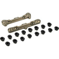 Losi 8B/8T 2.0/3.0 LRC Adjustable Rear Hinge Pin Braces with inserts