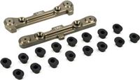 Losi 8B/8T 2.0/3.0 LRC Adjustable Rear Hinge Pin Braces with inserts