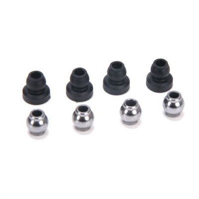 Losi Comp Crawler Upper Shock Mount Bushings and Lower Pivot Balls