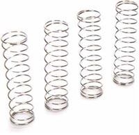 Losi SNT 2.5" Shock Springs-2.9" Rate, Chrome (2)