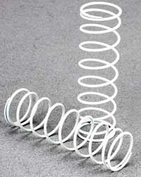 Losi 8T/8T 2.0 RTR 15mm Shock Springs-3.7", White (2)