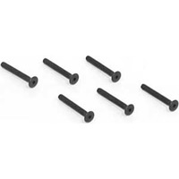 Losi 4-40 x 7/8" Flat Head Screws (6)