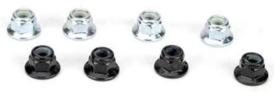 Losi 5mm Lock Nuts, Right And Left Locknuts. 4 Of Each