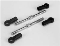 Losi 8B 2.0 Turnbuckles, 4mm x 70mm With Ends