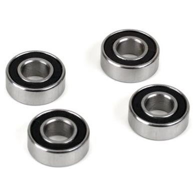 Losi Rubber Sealed Ball Bearings,  5 x 11 x 4mm (4)