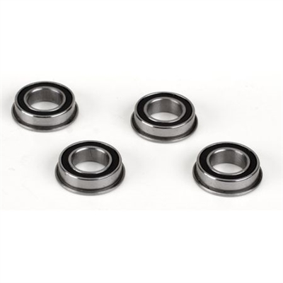 Losi 8B/8T/8T 2.0 RTR Flanged Rubber Sealed Bearings, 8 x 14 x 4mm (4)