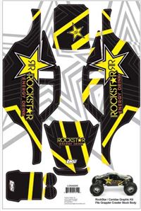 Losi Comp Crawler Rockstar Graphic Kit