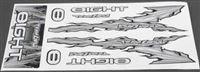 Losi 8ight Graphic Decal Sheet