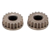 Losi Metal Servo Arm Inserts-23 Spline, Jr (2)