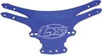 Losi Mini-Rock Crawler Chassis Plate Set, Blue Aluminum