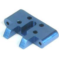 Losi Micro-T/B/DT Front Pivot Block Set, Blue Aluminum