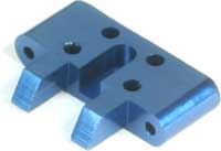 Losi Micro-T/B/DT Front Pivot Block Set, Blue Aluminum