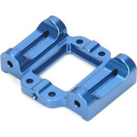 Losi Mini-Slider Rear Pivot Block-3 degree, blue aluminum