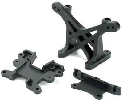 Losi LST/LST2/Aftershock Front/Rear Shock Tower And Pin Mounts