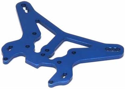 Losi 8ight-B 2.0 RTR Rear Shock Tower, Blue Aluminum