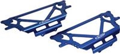 Losi Night Crawler Chassis Plate Set, Blue