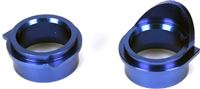 Losi 5ive-T Rear Diff Bearing Inserts, Blue Aluminum (2)