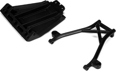 Losi 5ive-T Front Skid Plate, Bumper Brace And Spacers