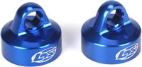 Losi 5ive-T Shock Caps, Blue (2) 