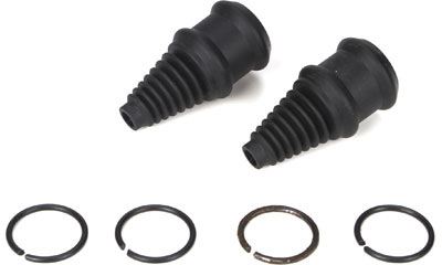 Losi 5ive-T Center Coupler Boots (2) And Clips (4)