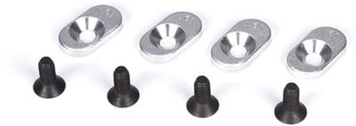 Losi 5ive-T Engine Mount Inserts And Screws, 17.5/58