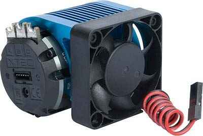 LRP Radical Motor Cooling Set, Blue