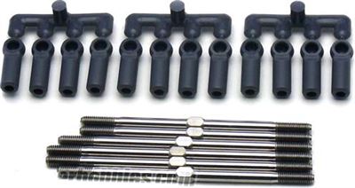 Lunsford XXX-NT Super Duty Turnbuckle Kit, Titanium (6)