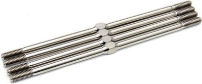 Lunsford Revo P3 Push Rods-4 x 113mm, Titanium (4)