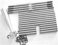 Lunsford LST Turnbuckle And Hinge Pin Kit, Titanium (4 + 16)