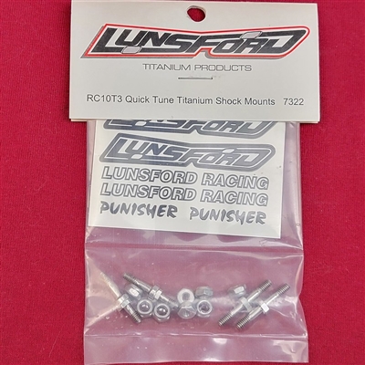 .Lunsford SC10 Titanium Shock Mounts (4)