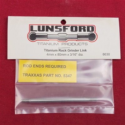 .Lunsford Rock Grinder Crawler Link-4 x 80mm, Titanium (1)