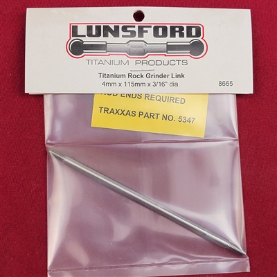 .Lunsford Rock Grinder Crawler Link-4 x 115mm, Titanium (1)