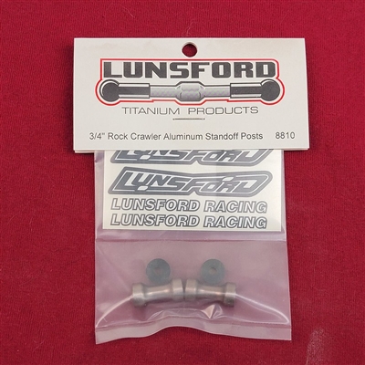 Lunsford 3/4" Rock Crawler Standoff Posts, Aluminum (2)