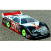 McAllister Tucson Late Model Dirt Oval Clear Body-200mm, requires painting