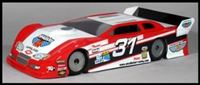 McAllister 1/10th Lernerville Late Model Clear Body, requires painting