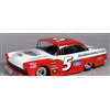 McAllister 1/16th 1956 Ford Bomber Clear Body for 1/16th Traxxas and Losi Mini-Late Model, requires painting