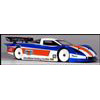 McAllister Corvette Daytona Prototype Clear Body-190mm, requires painting