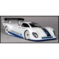 McAllister Riley Daytona Prototype Clear Body-190mm, requires painting