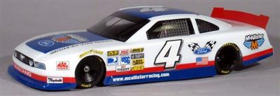 McAllister 2014 XFinity Mustang Clear Body with decals, requires painting